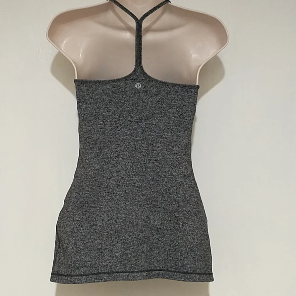 Lululemon athletic grey tank top in size 4 - Picture 5 of 9